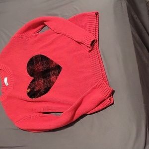 Epic Threads Heart Sequins Sweater